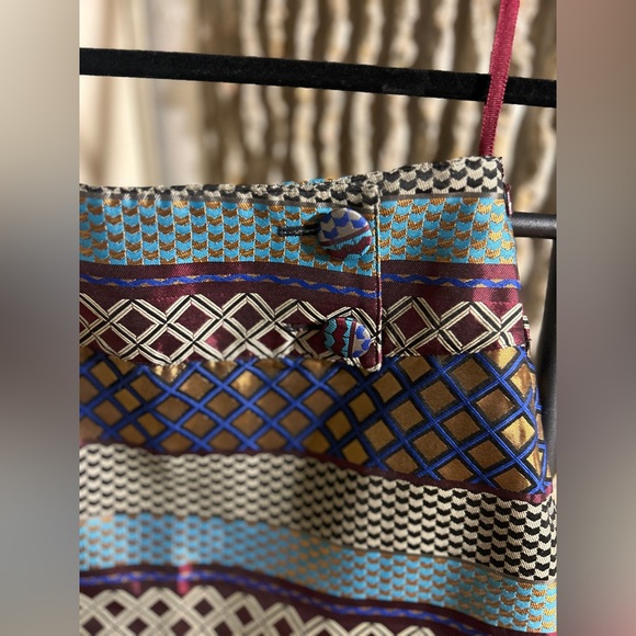 Maeve Anthropologie Audra Jacquard Geometric Skirt Size 2 NWOT - Picture 2 of 12